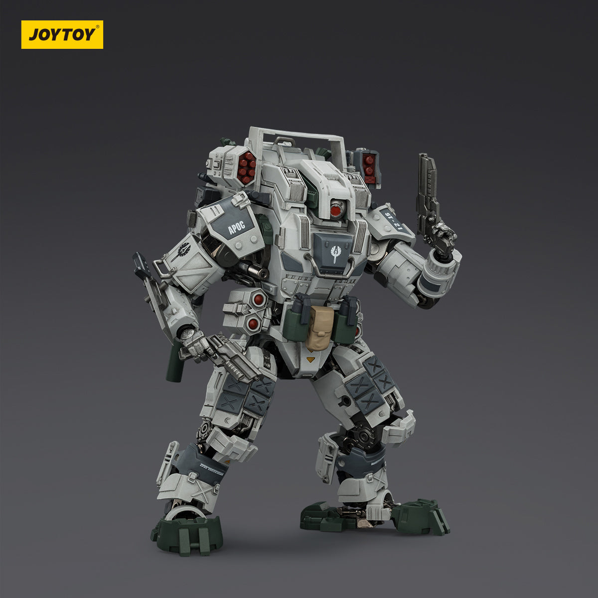 JOYTOY APOC Series DragonFang Assault Mech & Hummer Standard Combat Mech & Mystic Armor Heavy Assault Mech & Razor Stealth/Night Ops Mech & Thor Fire Strike Mech 1/25 Scale Action Figure