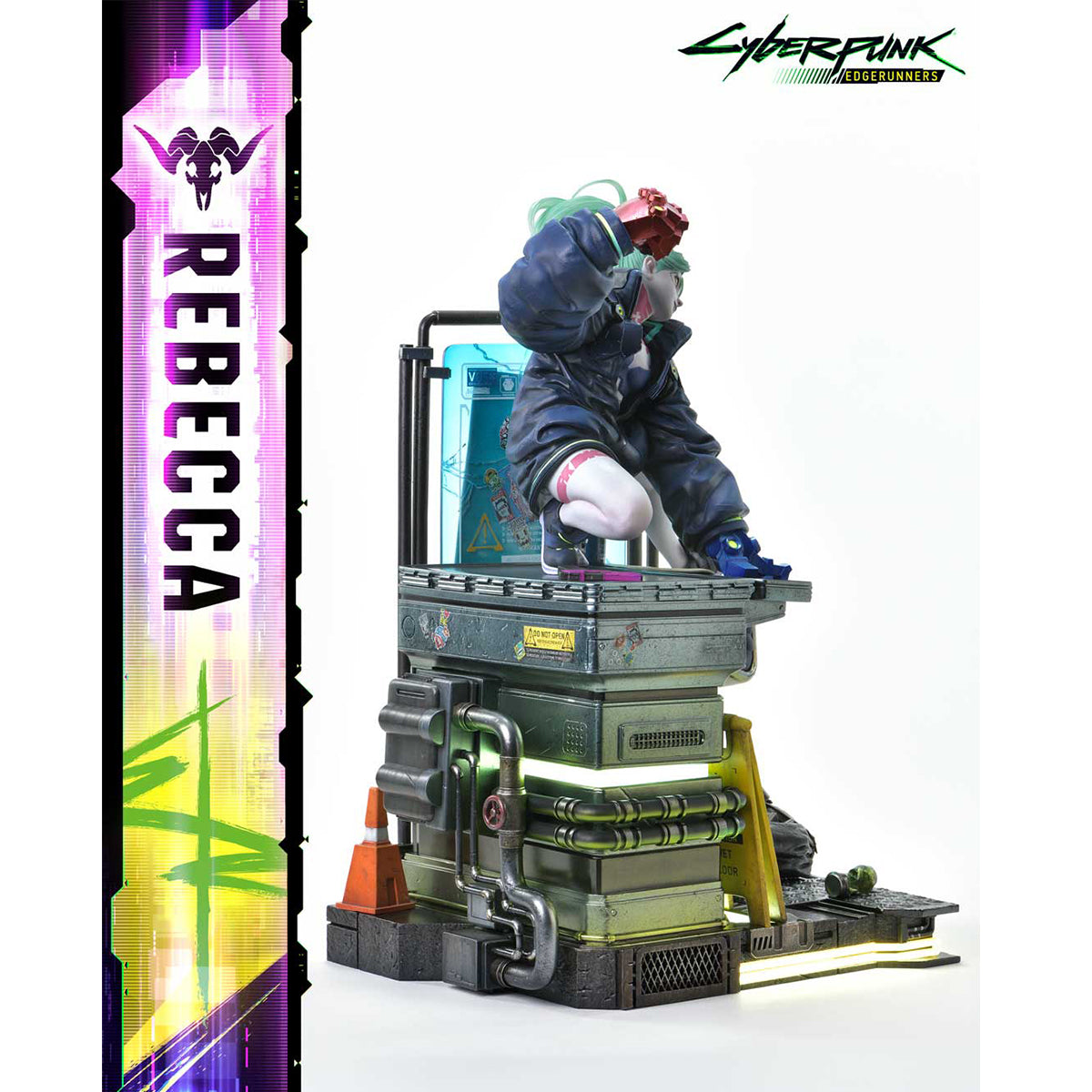 Prime 1 Statue, Cyberpunk Edgerunners Rebecca, 1/4 Art Anime Statue