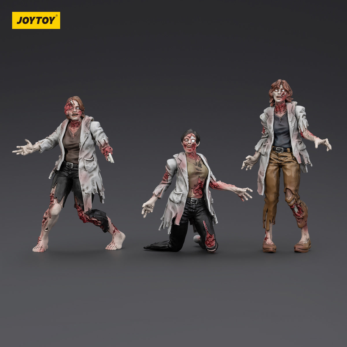 (Only Shipped to the US) JOYTOY 1/25 Dark Source Zombie Figure Scientists (Female) JT01611 Action Figures