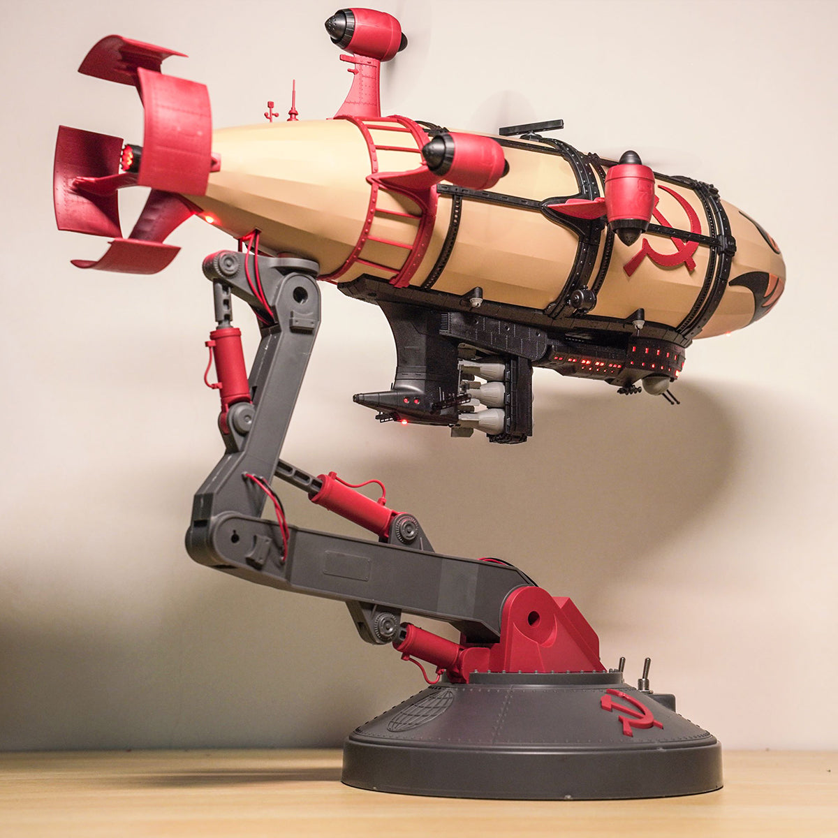 BORDER Soviet Kirov Airship Chinese Original Mecha Assembly Model Kits