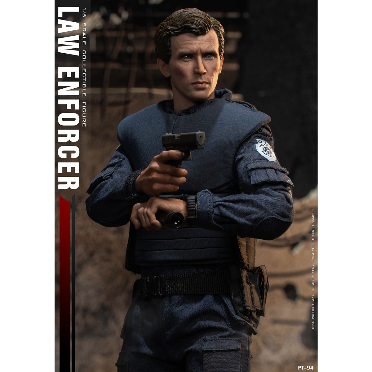 PRESENT TOYS Collectible Toy Series - Law Enforcer Action Figures