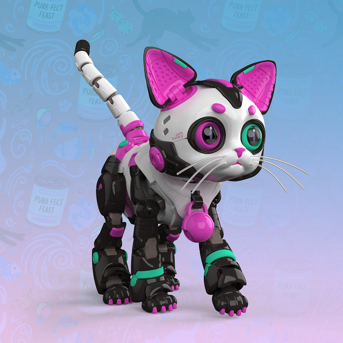 SENSMETA Cyber Zoo Cat28 Limited Edition Action Figure