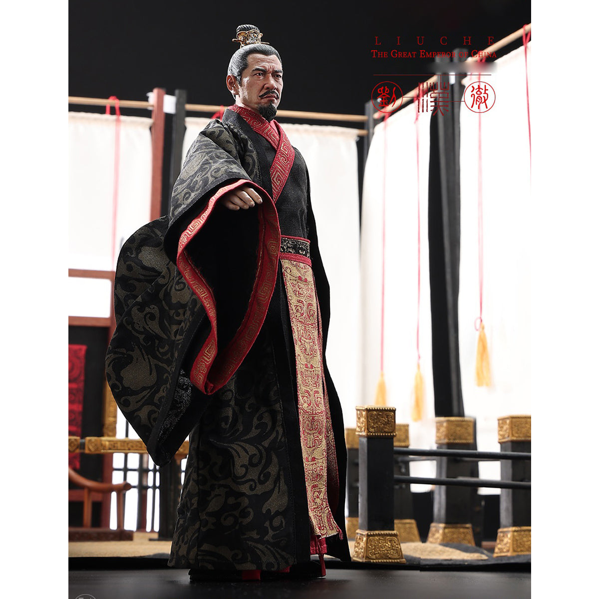 BANTANG The Legend of the Son of Heaven Series 1, Emperor Hanwu: Liu Che, Xuan Chamber Internal Affairs Version, Action Figure Full Set