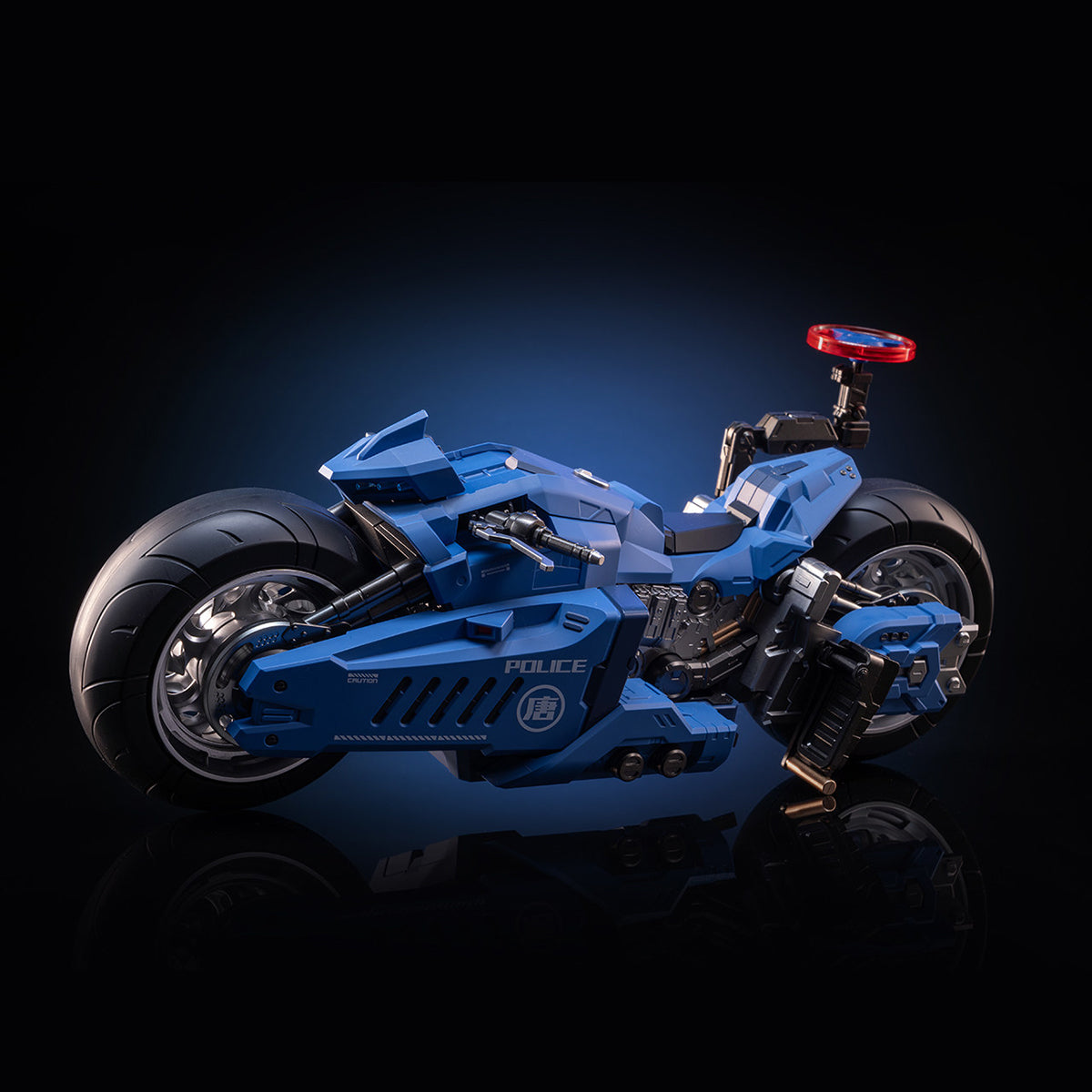 MOSHOW Chang'an Guard Mecha Police Officer Bike and Robo-Dog MSC0005 Collectible Figure Set