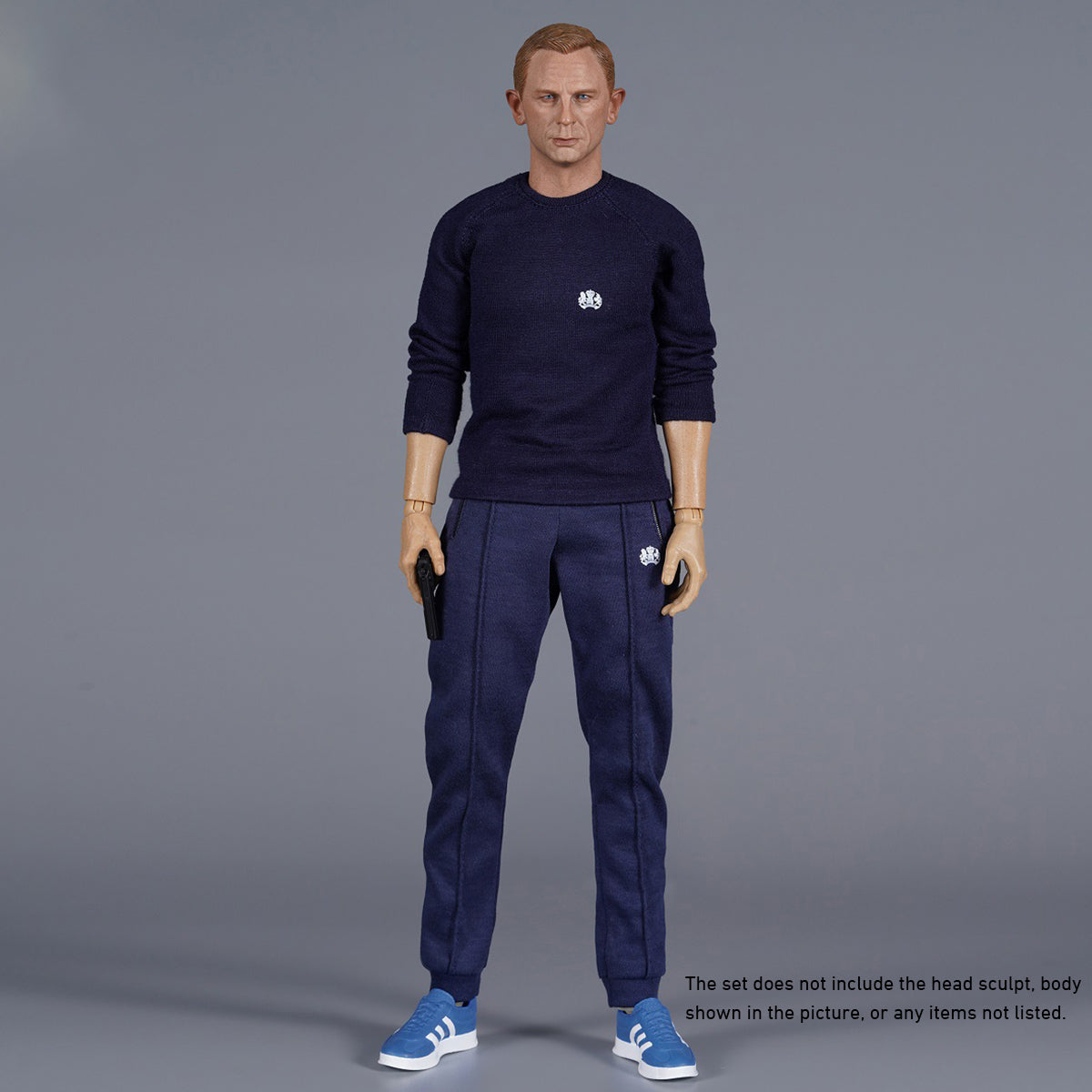 Agent Training Sportswear Outfit Set For 1/6 Scale 12-inches Action Figure