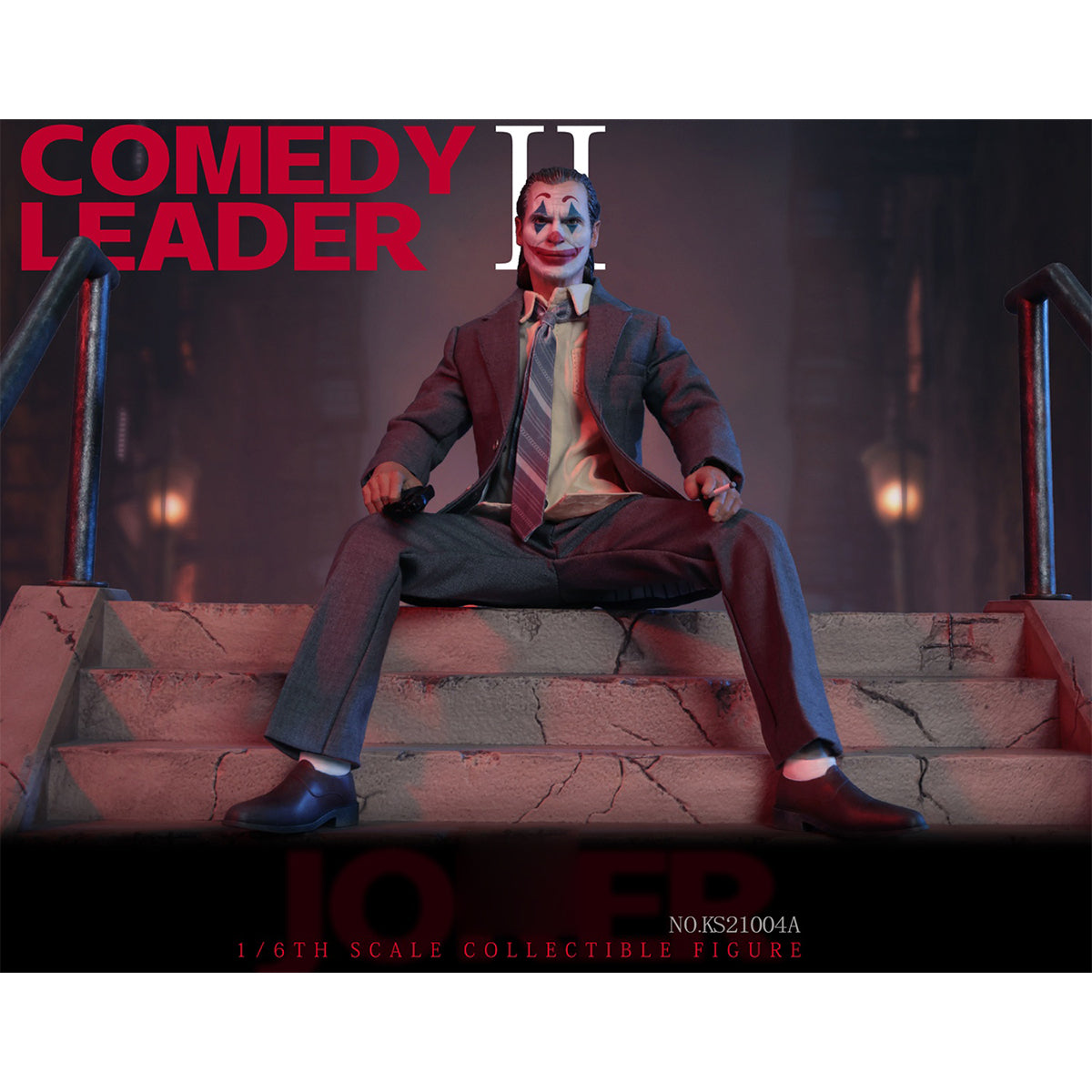 KSTOYS Comedy Leader II & Stair Base Action Figures