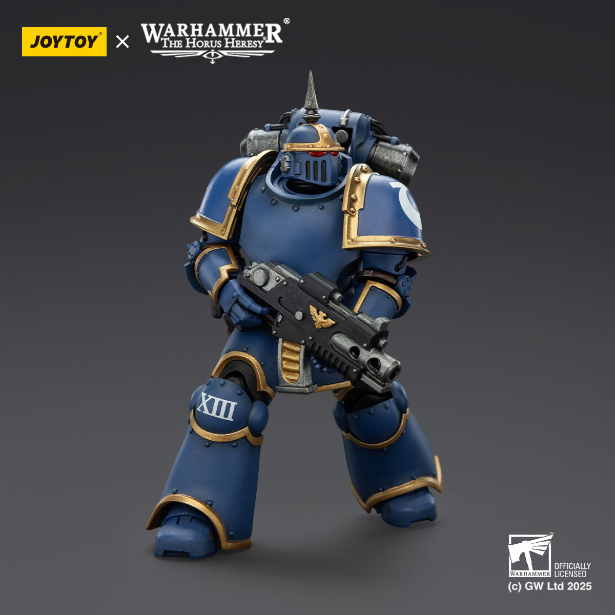 (Only Shipped to the US) JOYTOY Warhammer Ultramarines MK lll Tactical Legionary JT02663 1/18 Scale Action Figure