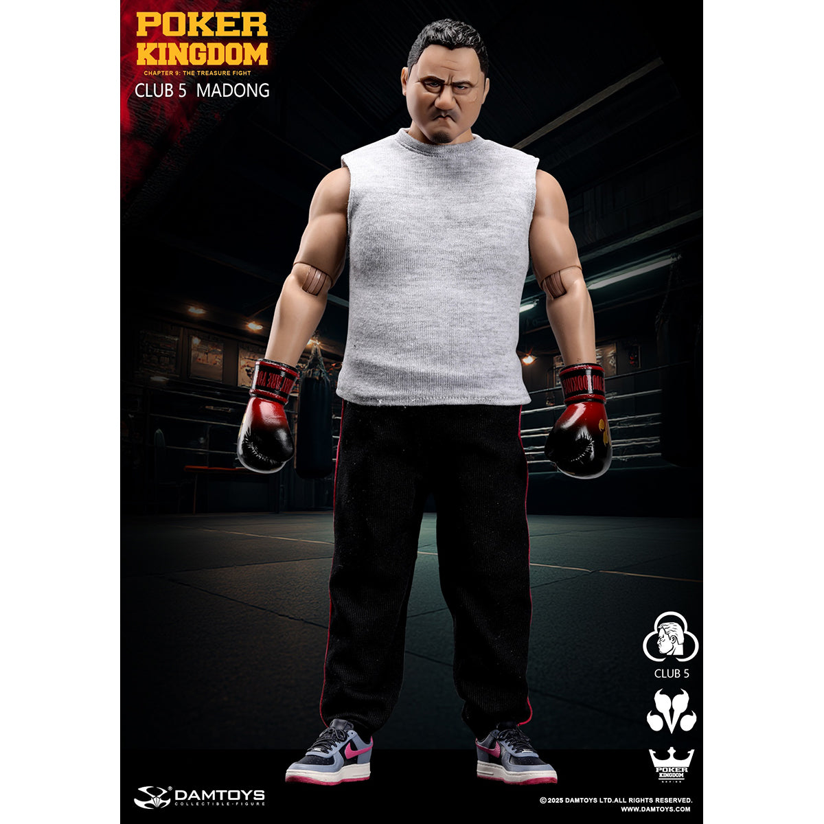 DAMTOYS Poker Kingdom CULB 5 1/6 Scale Action Figure