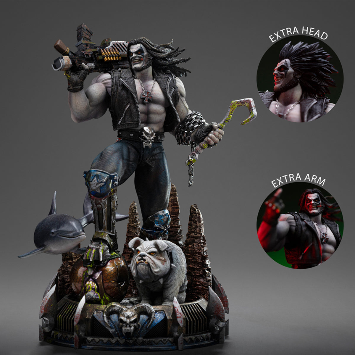 Iron Studios Lobo Unleashed Art Statue