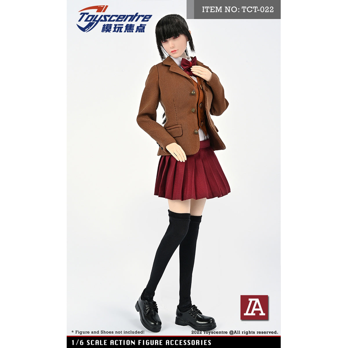 Toyscentre, Female Suit Skirt Set, Doll Clothes Accessory for 12-inches Action Figurine