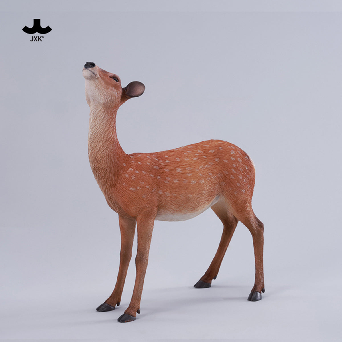 JXK Nara Deer Static Expertly Hand-Painted Lifelike Animal Figurine
