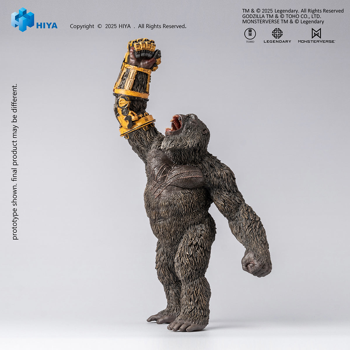 HIYA Godzilla vs Kong:The New Empire - Kong Mechanical Glove Edition Art Figurine