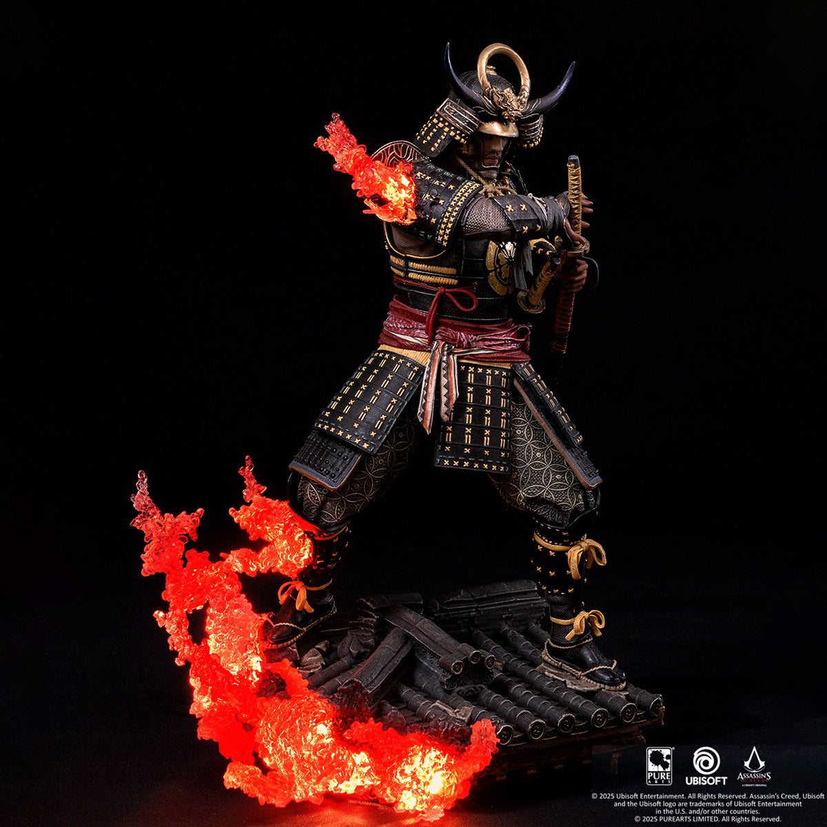 PureArts Assassin's Creed Shadows Animus Yasuke 11-Inches Game Role Statue