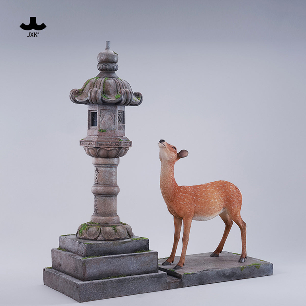 JXK Nara Deer Static Expertly Hand-Painted Lifelike Animal Figurine