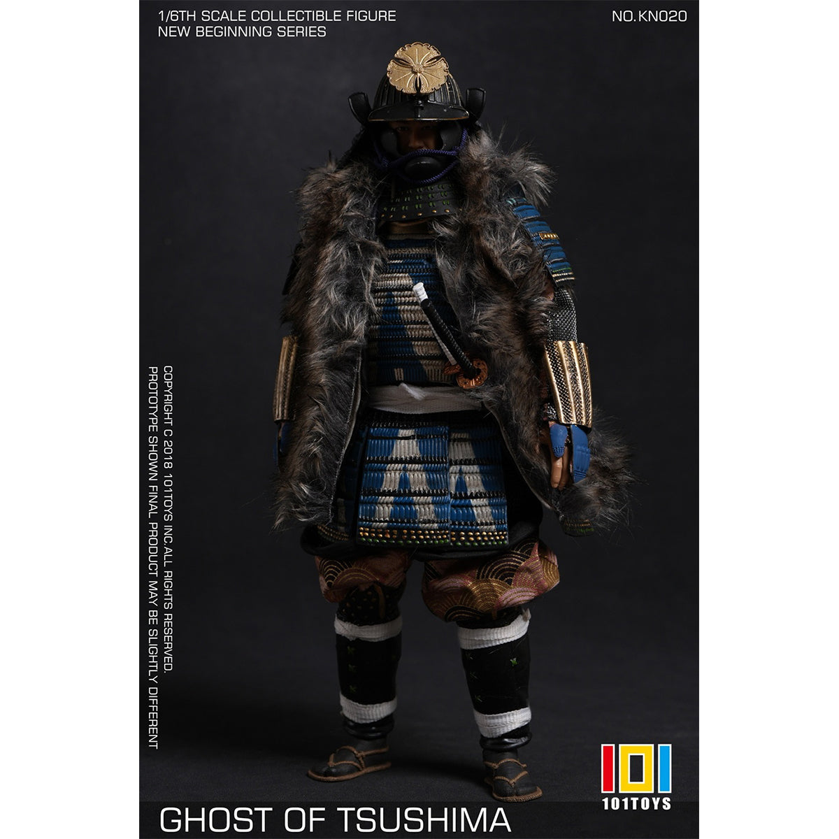 101TOYS KN023 GHOST OF TSUSHIMA Samurai 1/6 Scale New Beginner Series Action Figure