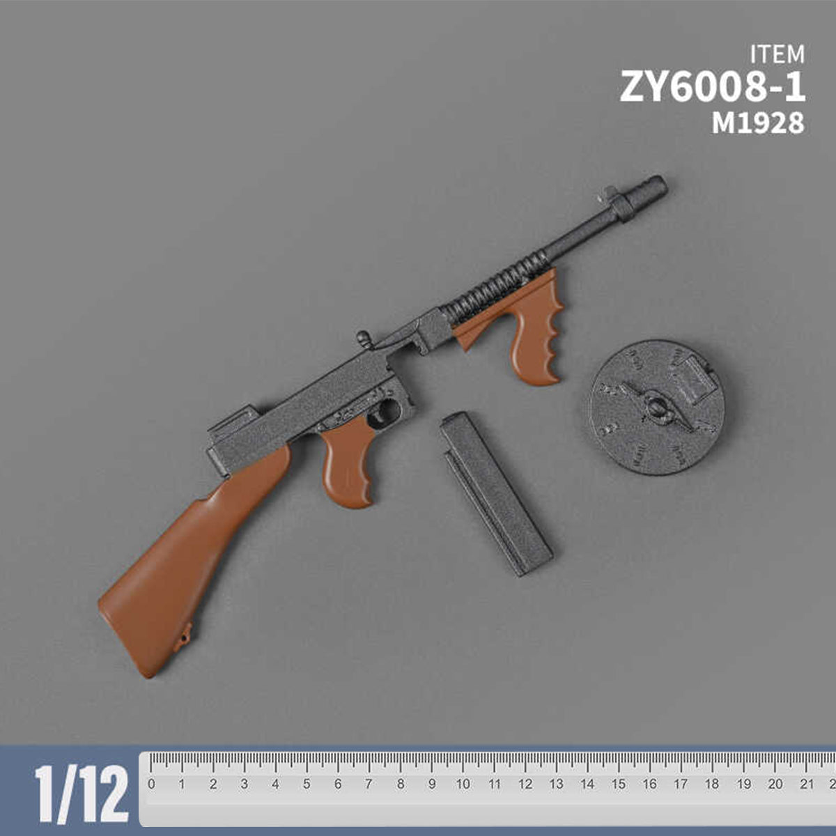 ZYTOYS, Weapon Pack, Doll Accessory for 6-inches Action Figurine