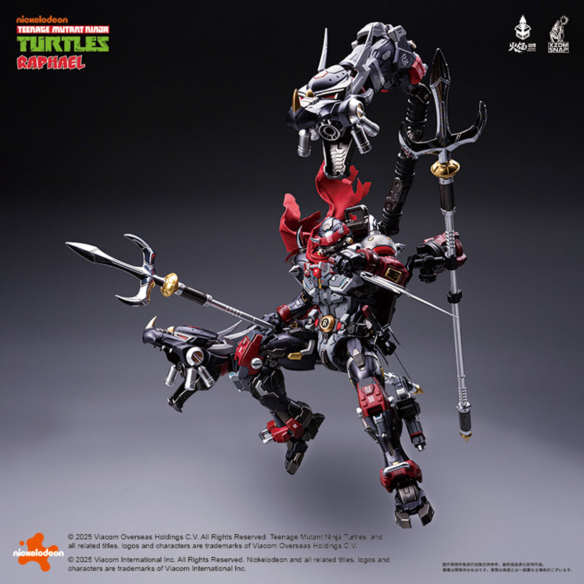 HEATBOYS Teenage Mutant Ninja Turtles Raphael Crimson Fury 40th Anniversary Ver. HB0095 Action Figure