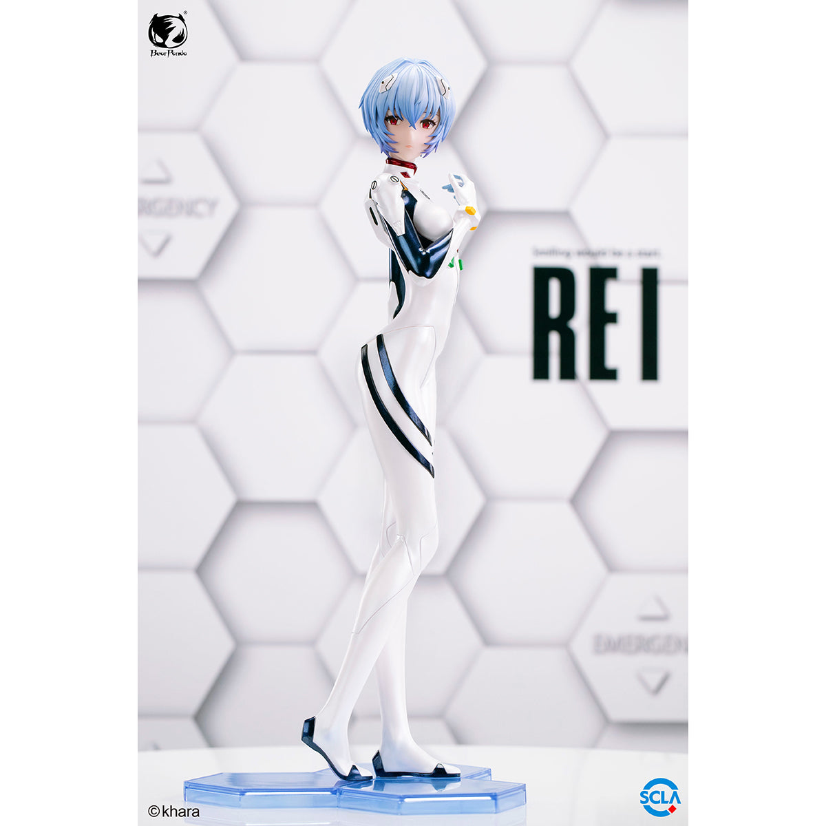 BearPanda Neon Genesis Evangelus Ayanami Rei 1/4 Scale Art Figurine