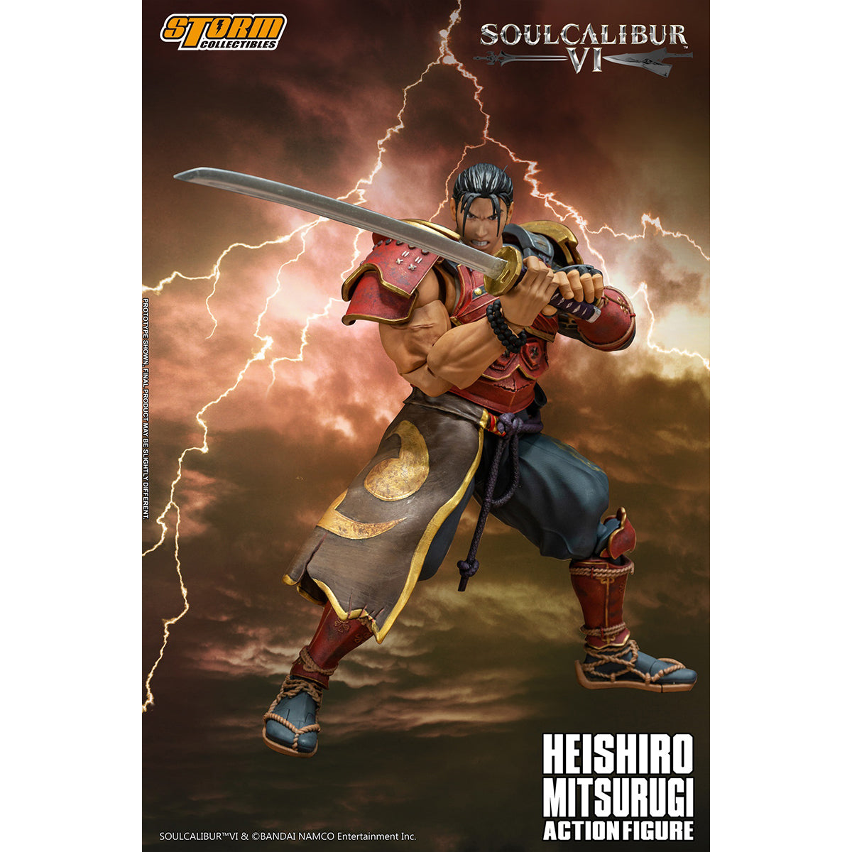 Storm Collectibles SOULCALIBUR VI: HEISHIRO MITSURUGI 1/12 Scale Action Figure