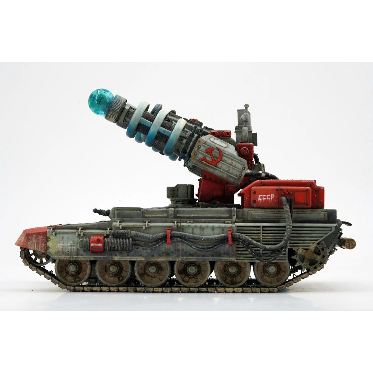 BORDER BC-005 Soviet Magnetic Storm Tank Gesla Gank/BC-004 Kirov Airship/BC-003 Soviet Apocalypse Tank Ver2.0/BC-002 Grizzly Battle Tank/BA-002 Hell Knight Syl Model Kit