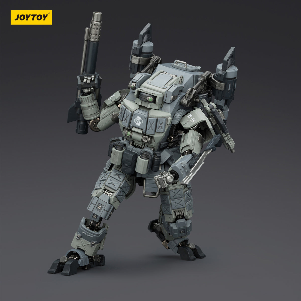 JOYTOY APOC Series Bedrock Fury Fire Strike Mech ST-8618 JT03448 1/25 Scale Action Figure