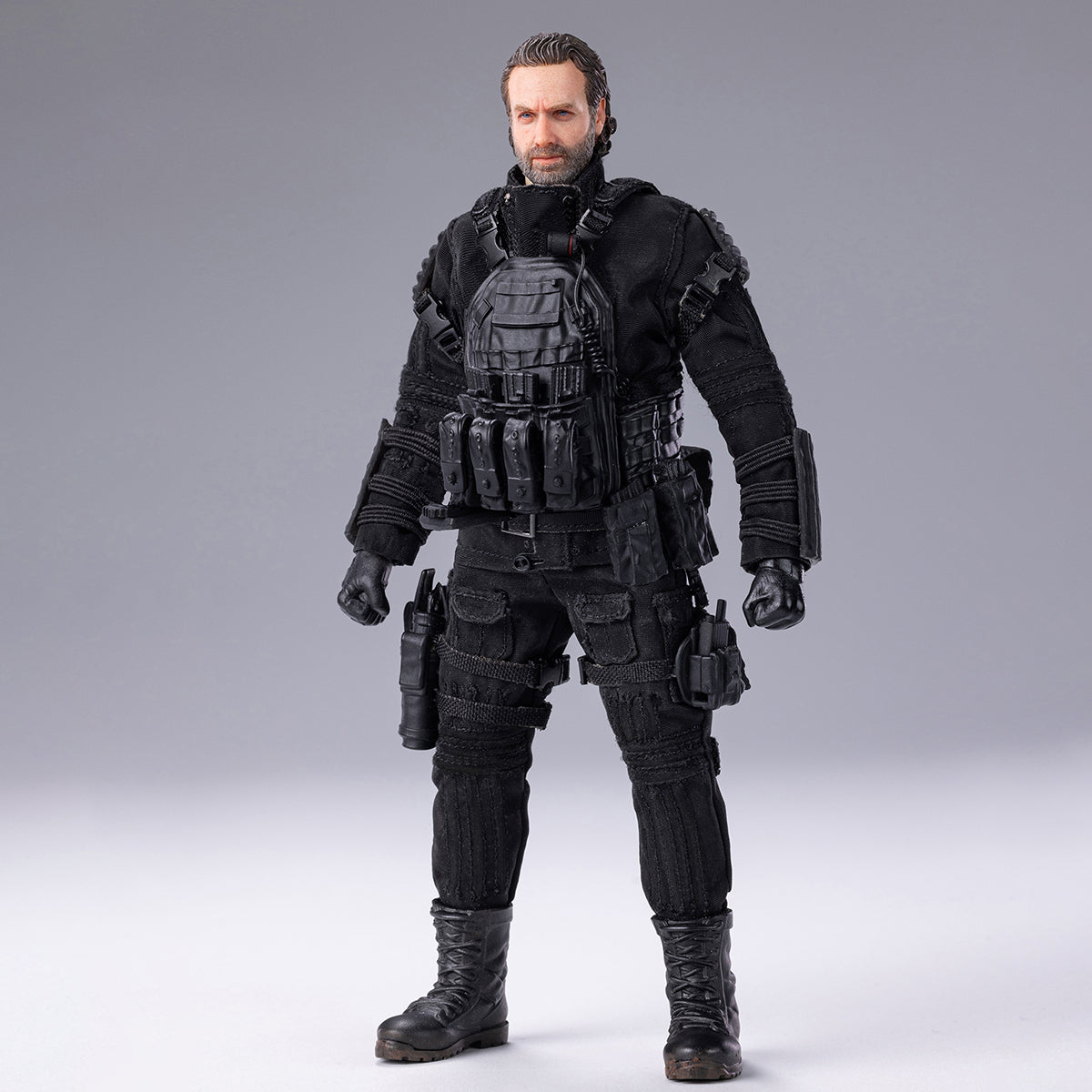 ¡HOLA! Exquisitas figuras de acción de Rick de The Walking Dead.
