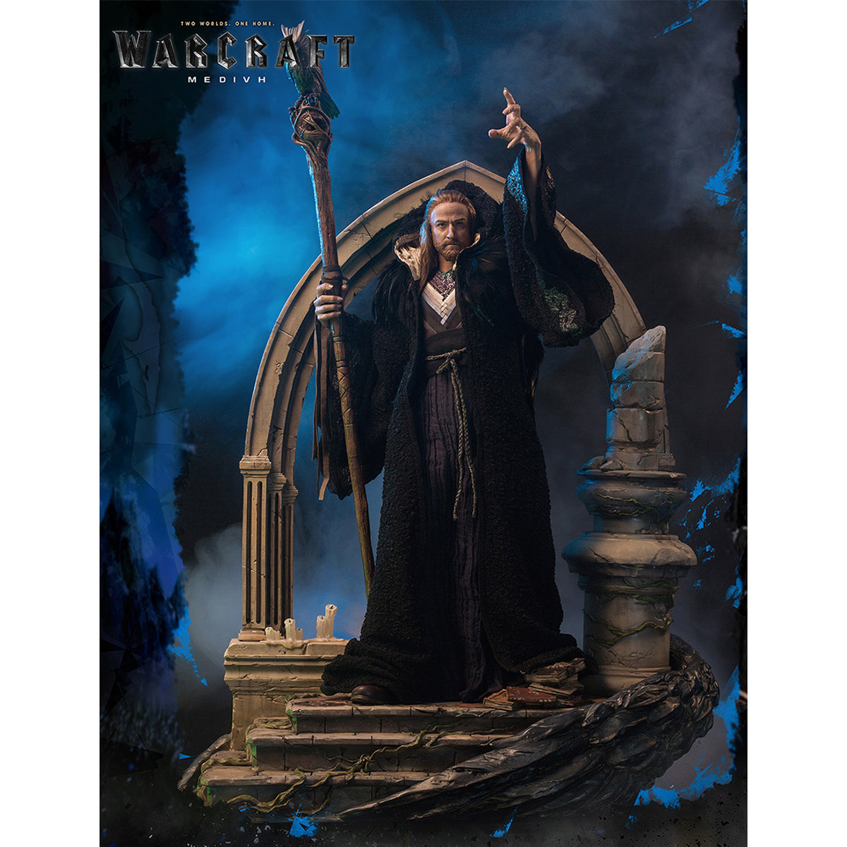 DAMTOYS Epic Series: Warcraft movie – Medivh 27-inch Premium Art Statue
