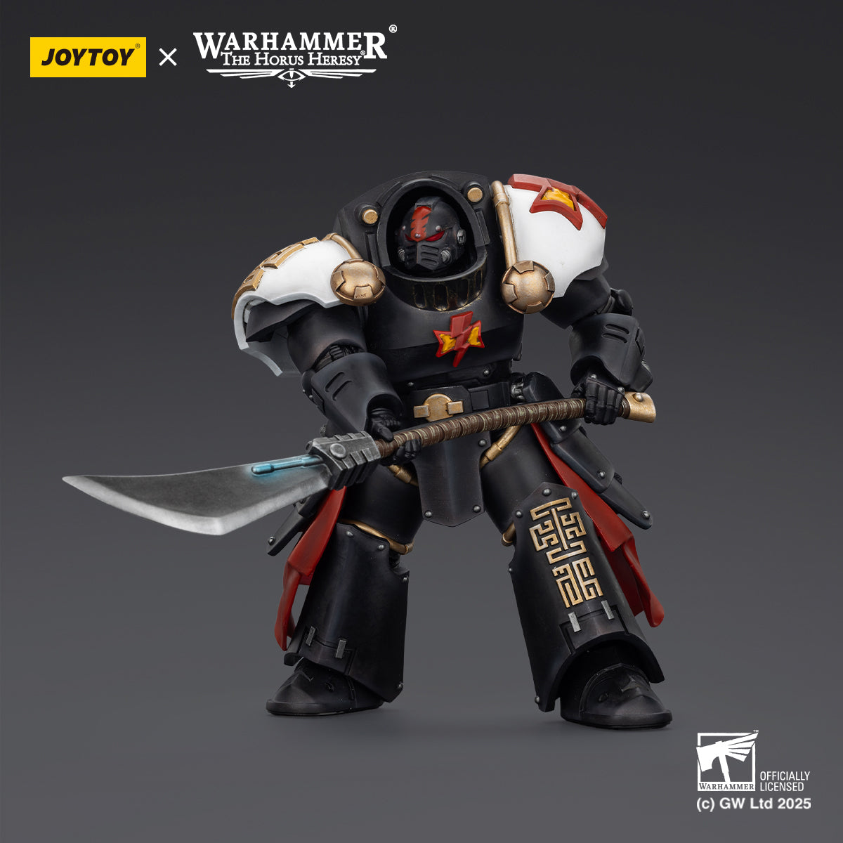 JOYTOY Warhammer White Scars Legion Praetor & White Scars Ebon Keshig Terminator 1/18 Scale Action Figure