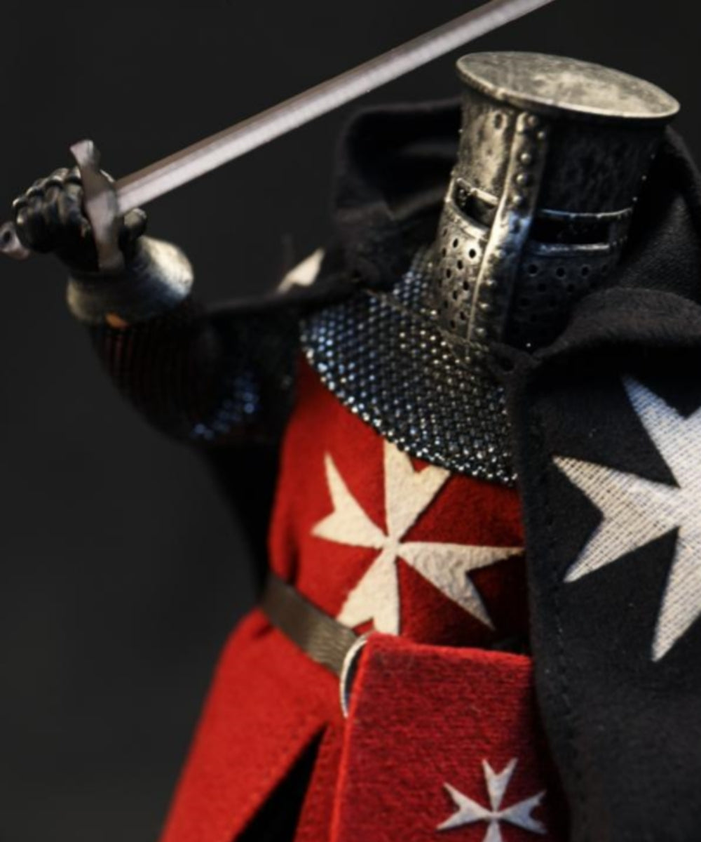 Figura de acción coleccionable del Fénix de Fuego: Caballeros Medievales de Malta, miniatura a escala 1:12 FP017 (Caballeros de Malta FP017)