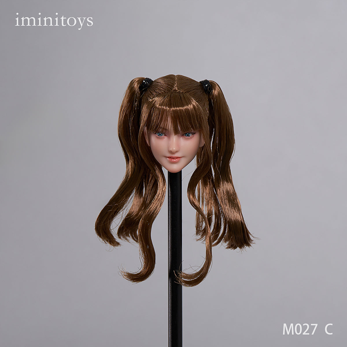 Iminitoys Xuan - Lolita Girl with Movable Eye Doll Head Sculpt Accessory Fit 1/6 Scale 12-inches Figure
