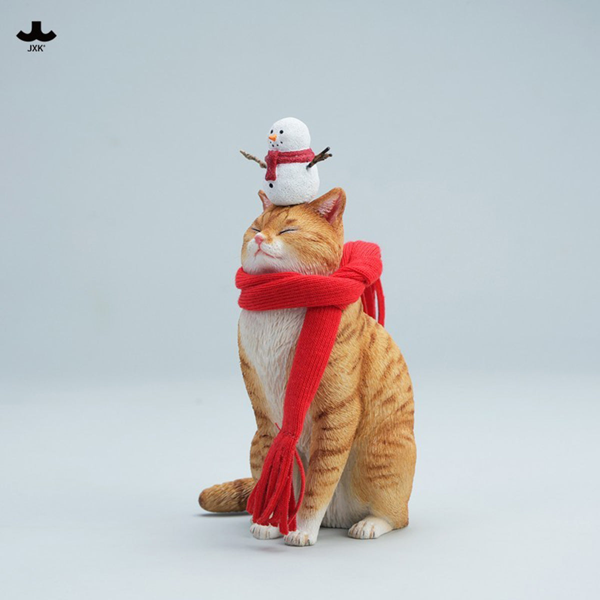 JXK Warm Cat in Winter Corner JXK349 Collectible Animal Figurine