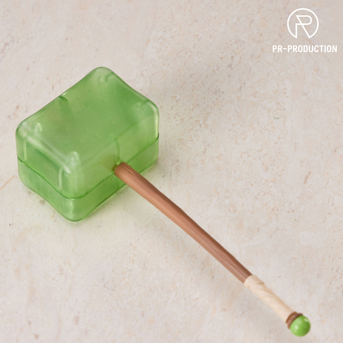 PR Production Novice Blacksmith Haley Smith & Slime Block Weapon Set Assembly Model Kits