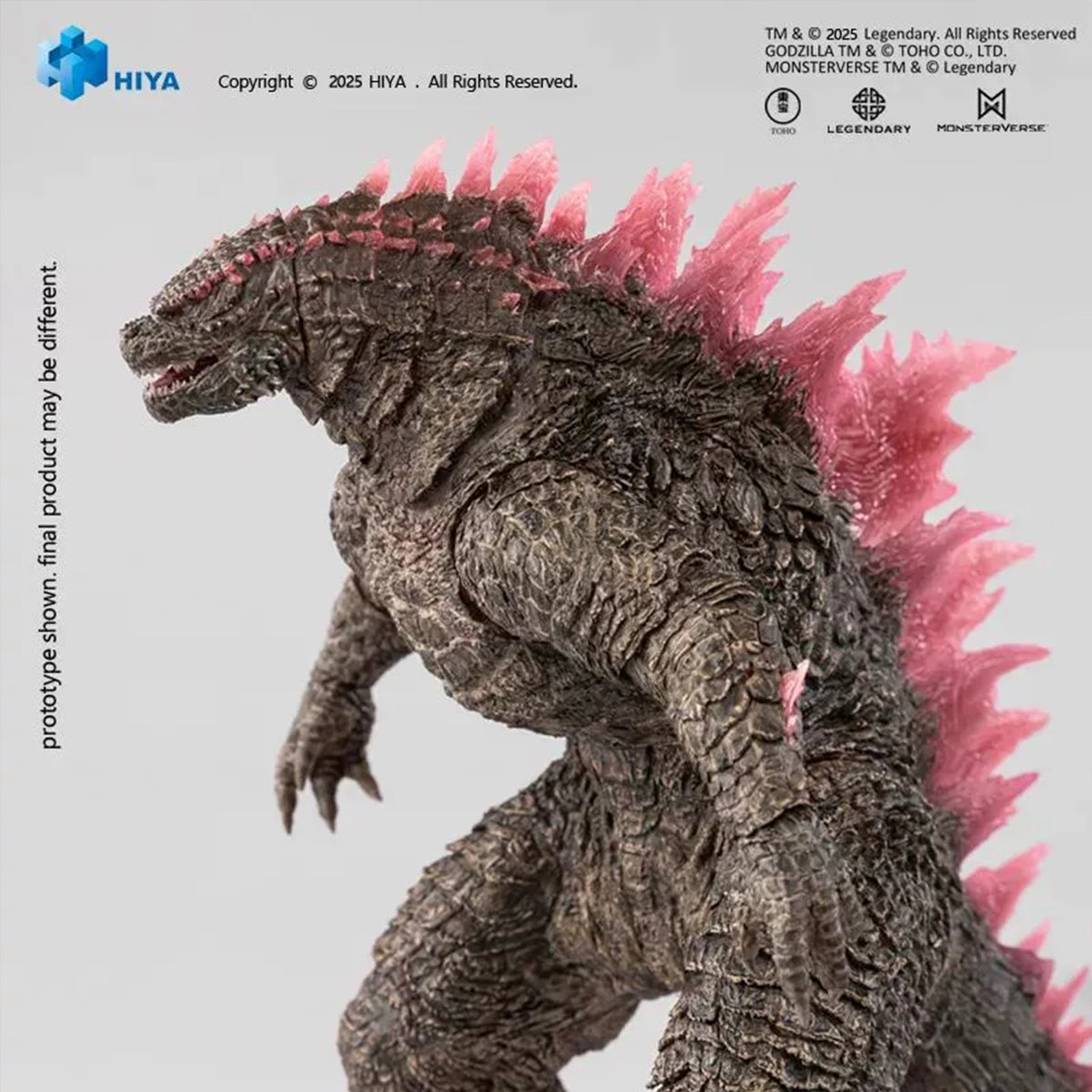 HIYA, EXQUISITE BASIC Godzilla vs. Kong: The New Empire - Thermal Radiation Godzilla EBG0439, Action Figures