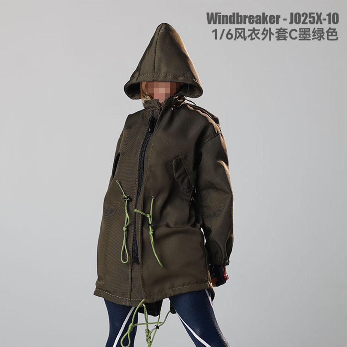 JIAOUDOLL Male/Female Coat Trench Jacket Doll Clothes Accessory Fit 1/6 Scale 12-inches Action Figure