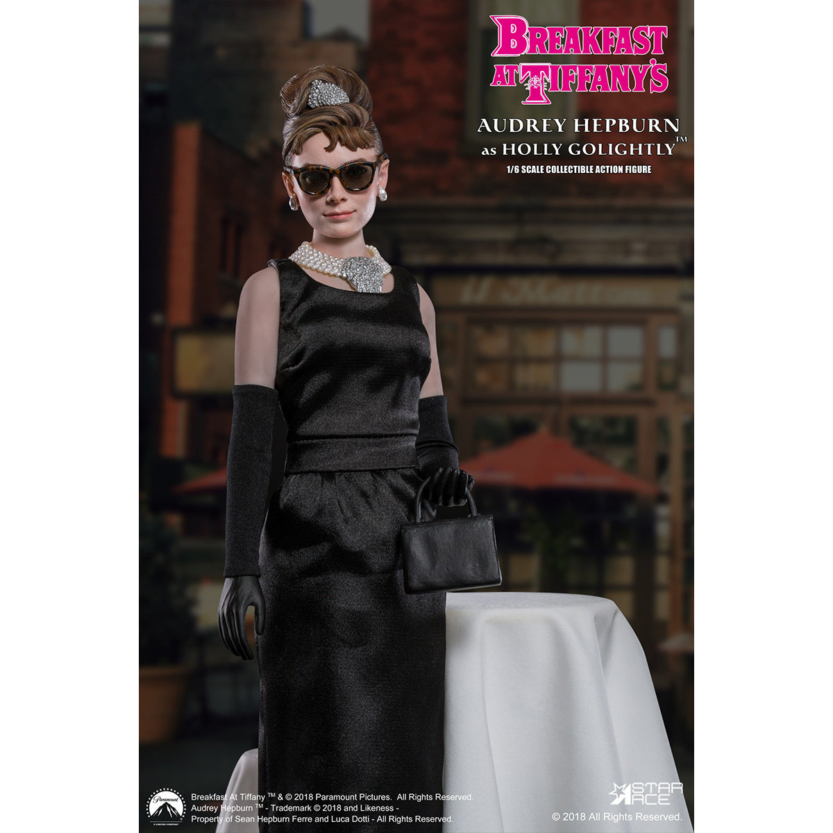 STAR ACE Toys Breakfast at Tiffany: Hepburn Action Figure