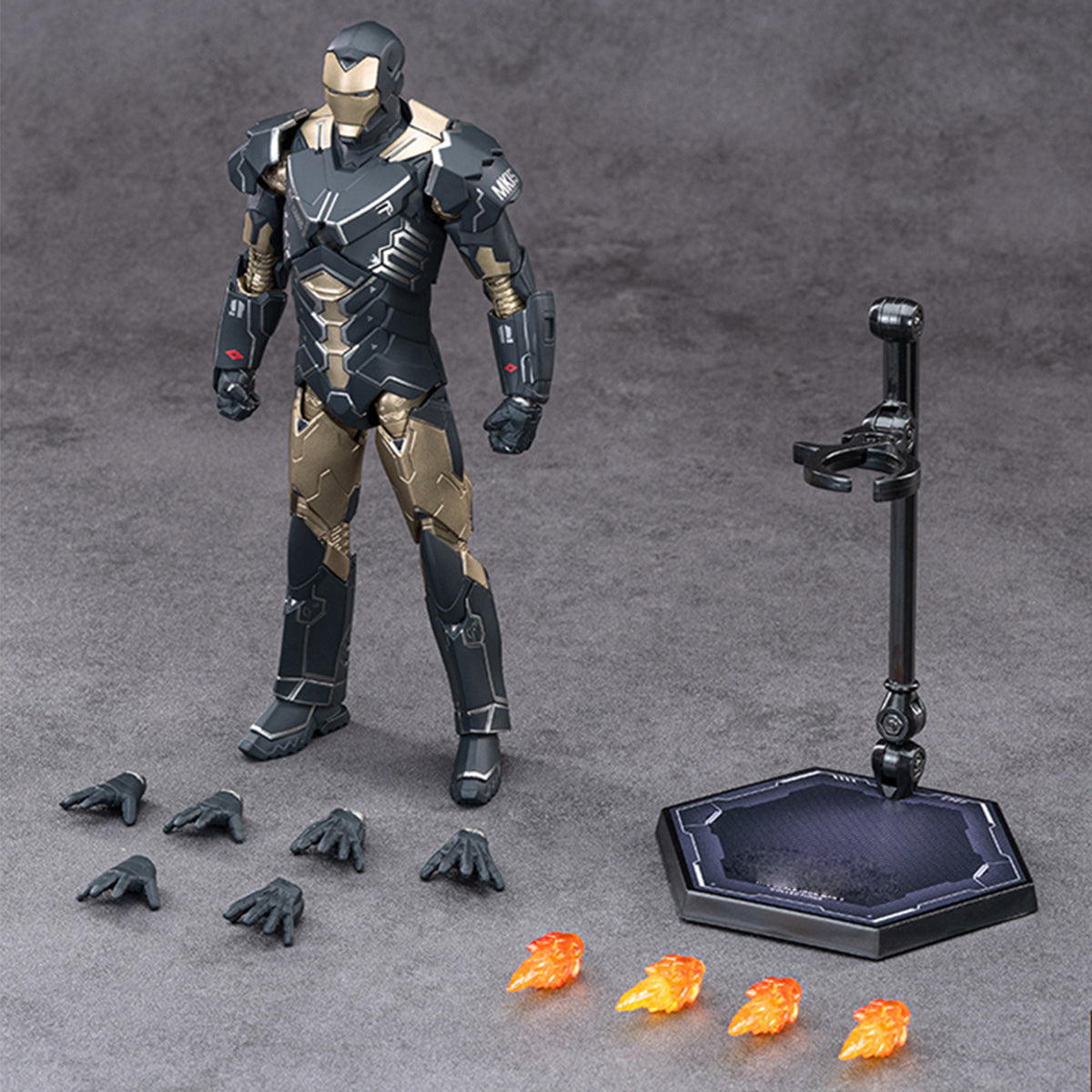 ZD Toys Iron Man MK15 Sneaky (Non-Luminous) Action Figures