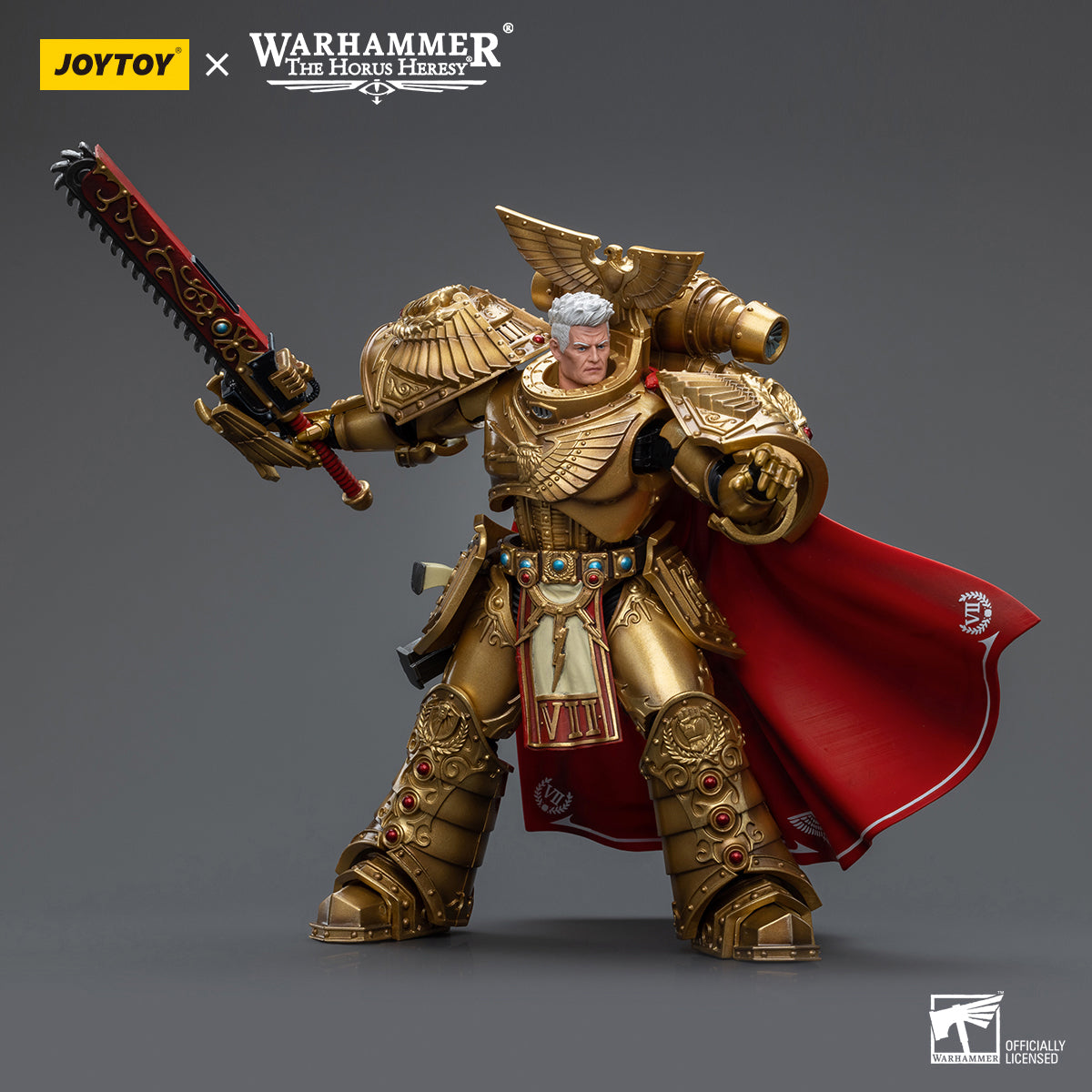 (Only Shipped to the US) JOYTOY Imperial Fists Rogal Dorn Primarch of the Vllth Legion JT8865 1/18 Scale Action Figure
