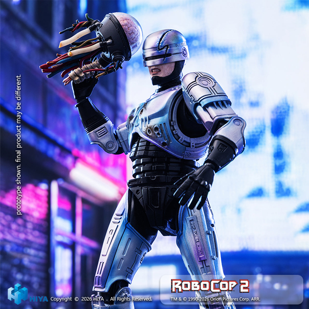 HIYA ESR0302 RoboCop 2 RoboCop EXQUISITE SUPER Series 1/12 Scale Action Figure