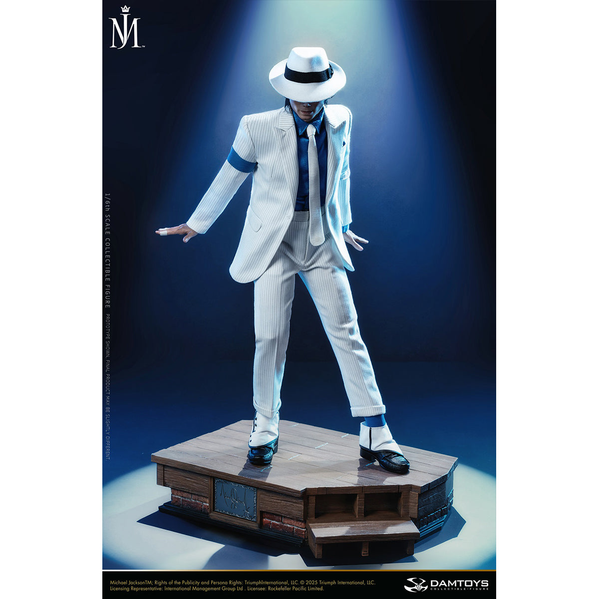 DAMTOYS NO.DMS048S Michael Jackson: Smooth Criminal - Tribute to the Classics 1/6 Scale Action Figure