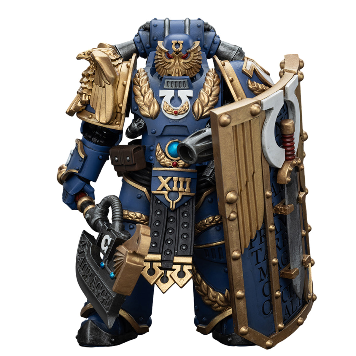 Figura de acción JOYTOY Warhammer La Herejía de Horus Ultramarines Invictarus Suzerain Squad Suzerain 2