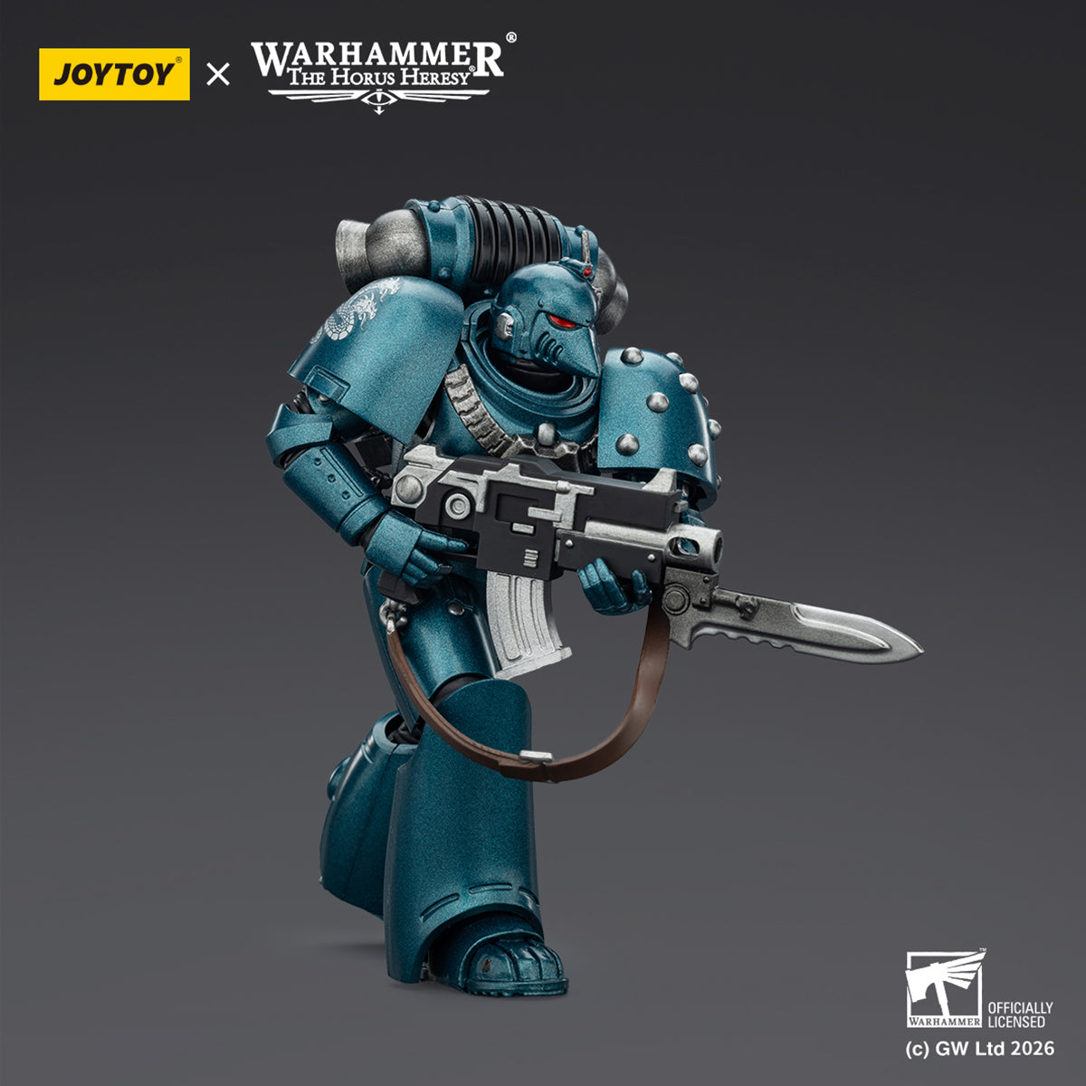 JOYTOY Warhammer 40,000 Thousand Sons & Space Wolves & Sons of Horus & Alpha Legion & Blood Angels & Imperial Fist & Ultramarines MKVI Tactical Legionary 1/18 Scale Action Figure