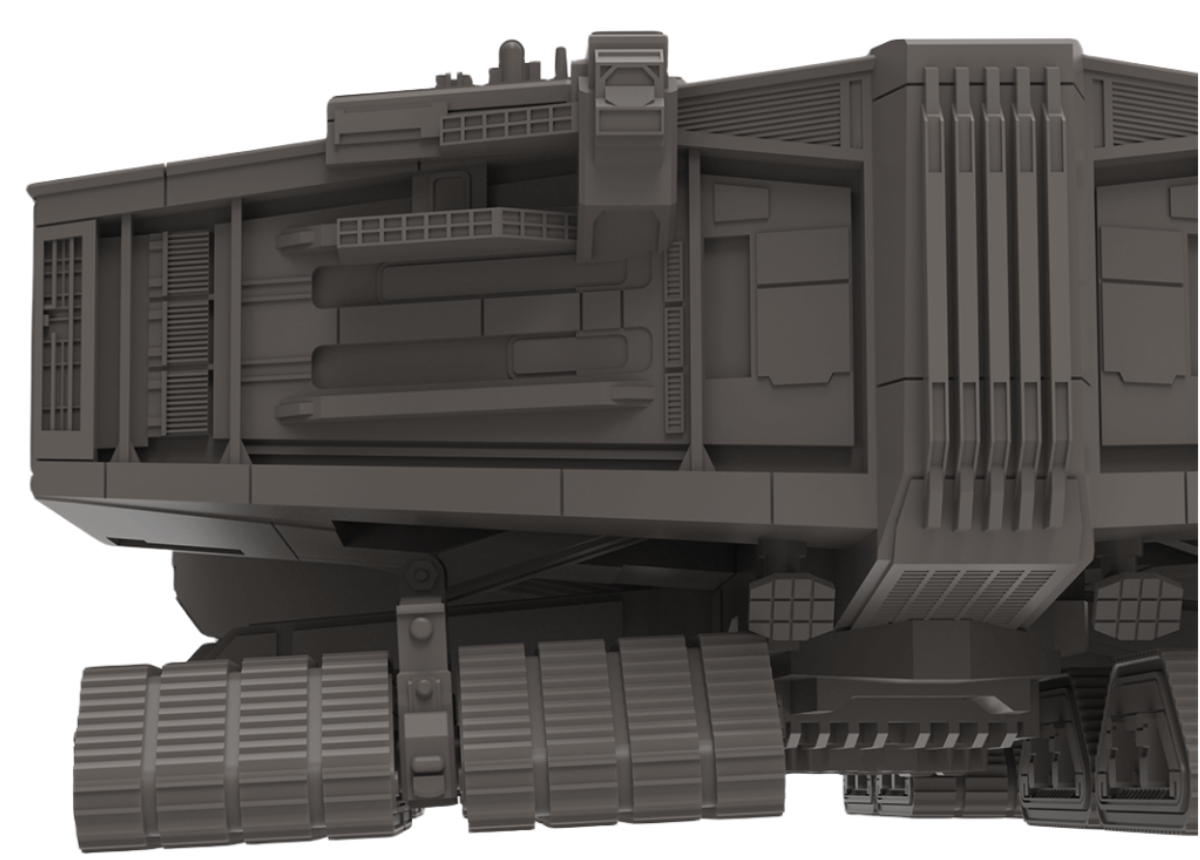 MENG Model MMS-013 Spice Harvester Glue-free Color Separation Assembly Model Kits