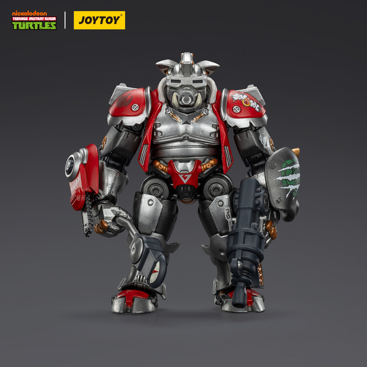 JOYTOY TMNT-Mighty Rocksteady & TMNT-Super Bebop 1/18 Scale Action Figure
