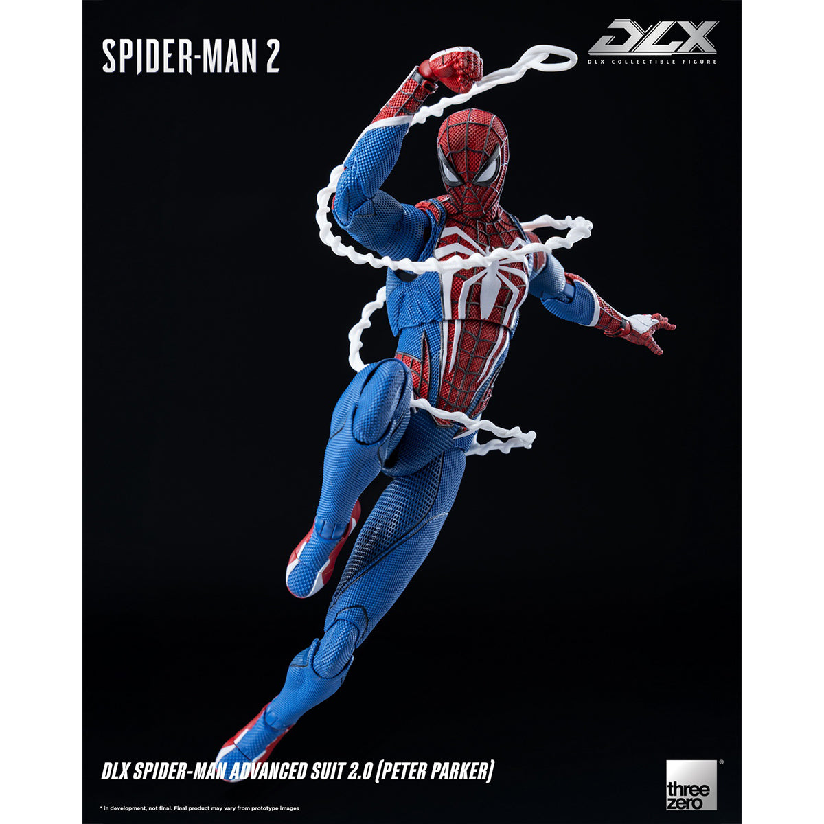 Threezero Spider-Man 2 DLX DLX Spider-Man Advanced Suit 2.0 (Peter Parker) Action Figure
