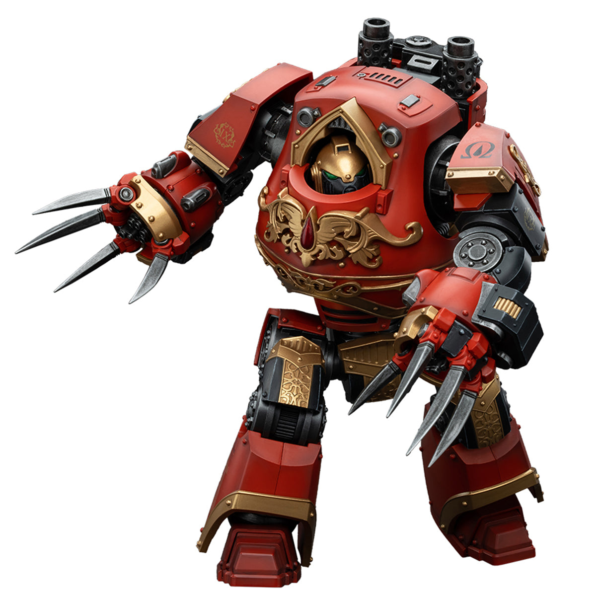 JOYTOY Blood Angels Contemptor-Incaendius Dreadnought JT00737 Warhammer 1/18 Scale Action Figure