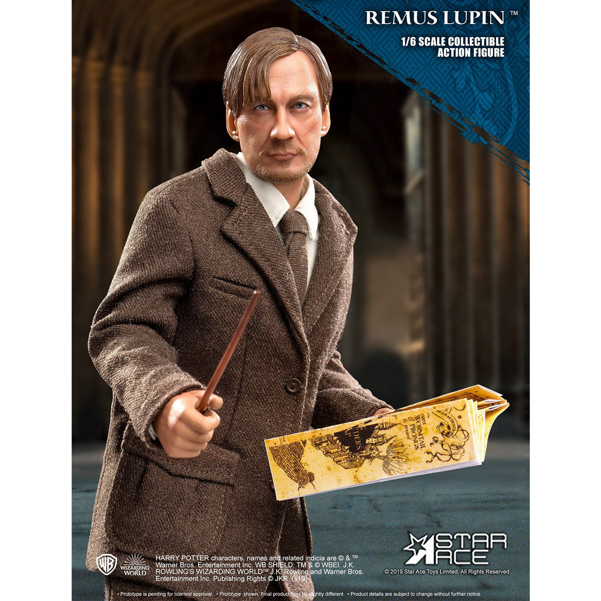 STAR ACE Toys Harry Potter: LuPin Professor Standard Ddition Action Figure