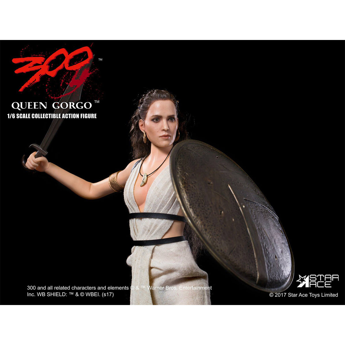STAR ACE Toys 300 Rise of an Empire: Queen Gorgo Action Figure