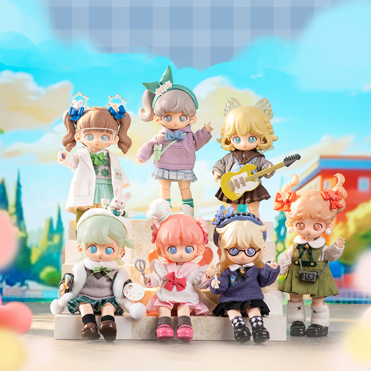 Simontoys TEENNAR Club Recruitment Blind Box Figure