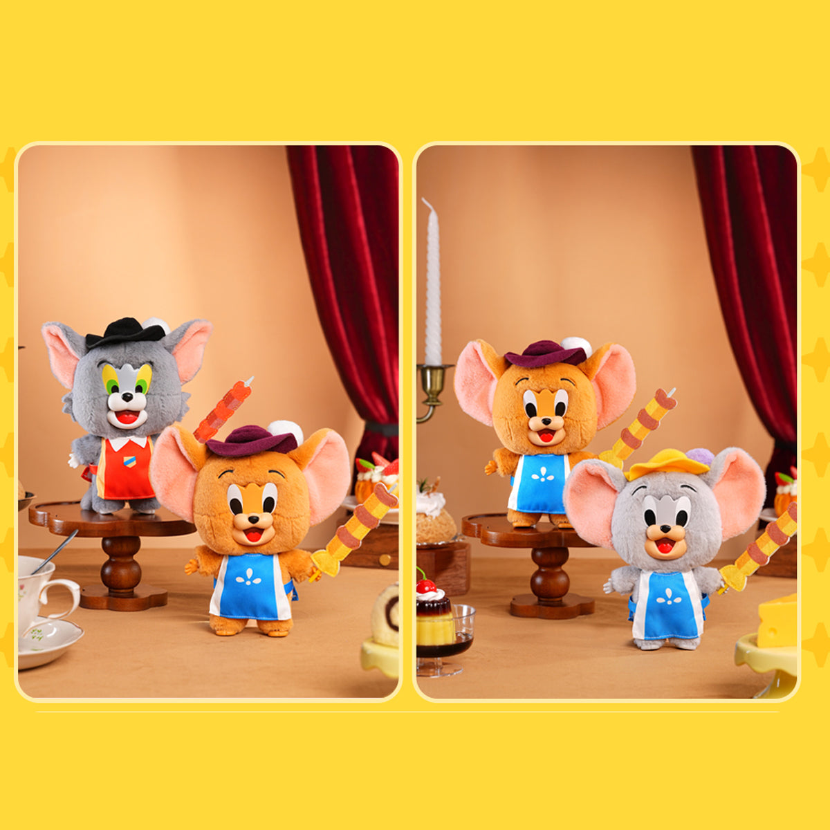 Fondjoy The Three Musketeers Series First Edition Tom and Jerry TJ1015 Blind Box Figure