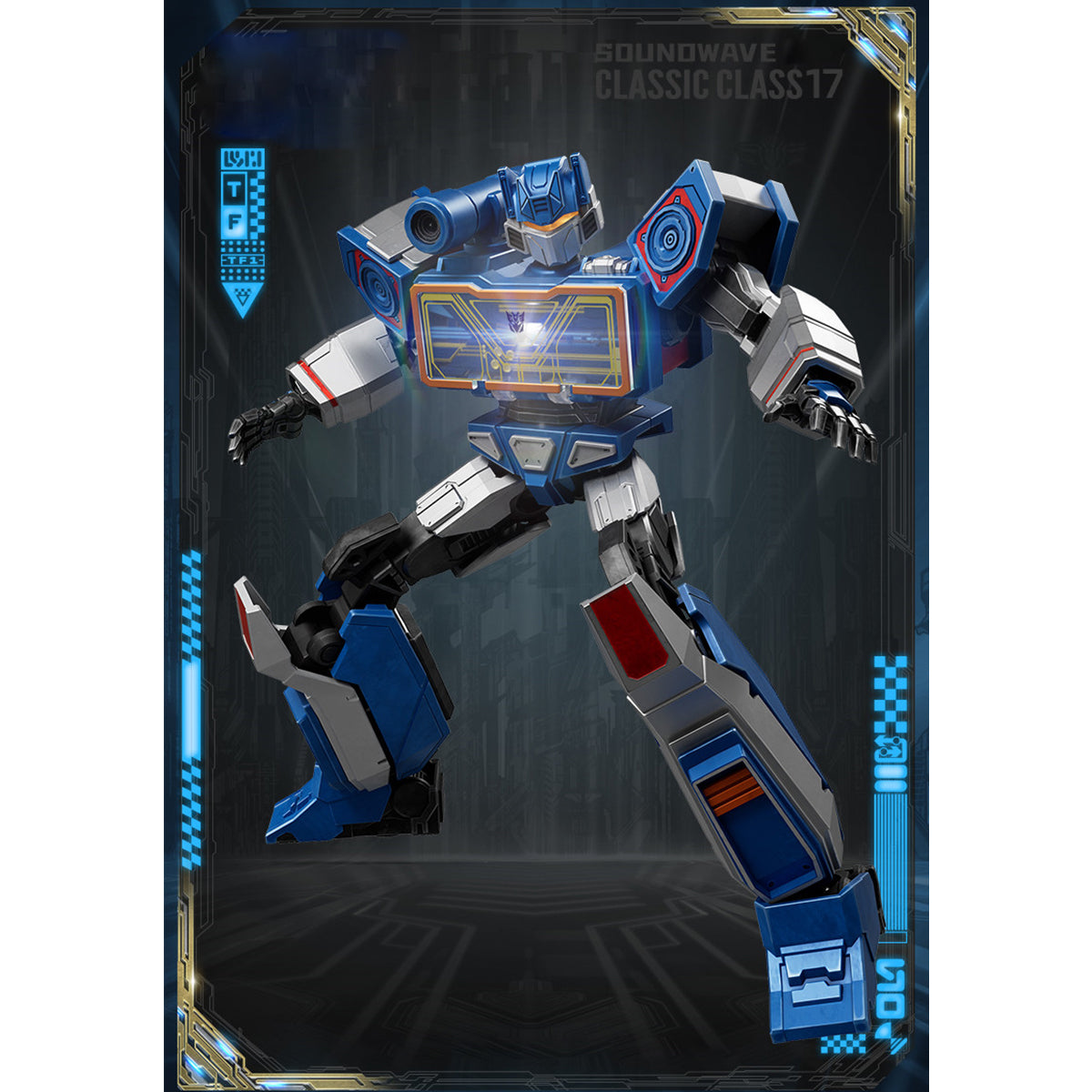 Transformers One de la serie Blokees Champion: Kits de modelos de ensamblaje Soundwave